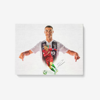 Thumbnail for Cristiano Ronaldo Juventus/Portugal 1 Piece Canvas Wall Art for Living Room - Framed Ready to Hang 24