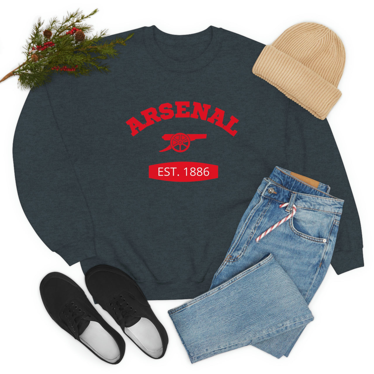 Arsenal Unisex  Crewneck Sweatshirt
