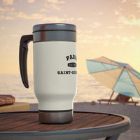 Thumbnail for PSG Stainless Steel Travel Mug with Handle, 14oz