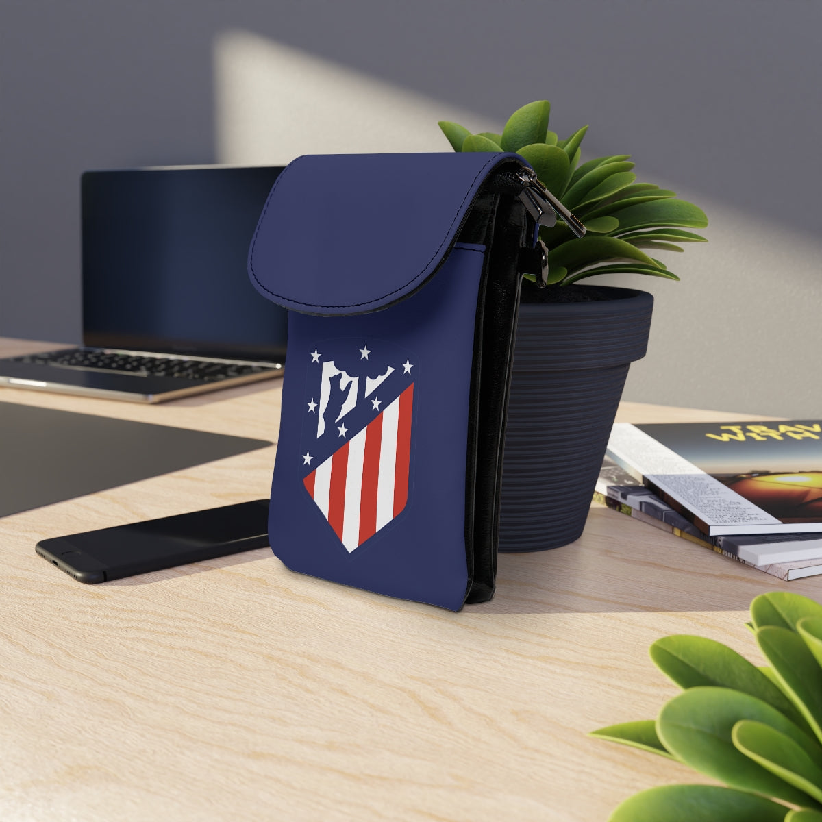 Atletico Madrid Small Cell Phone Wallet