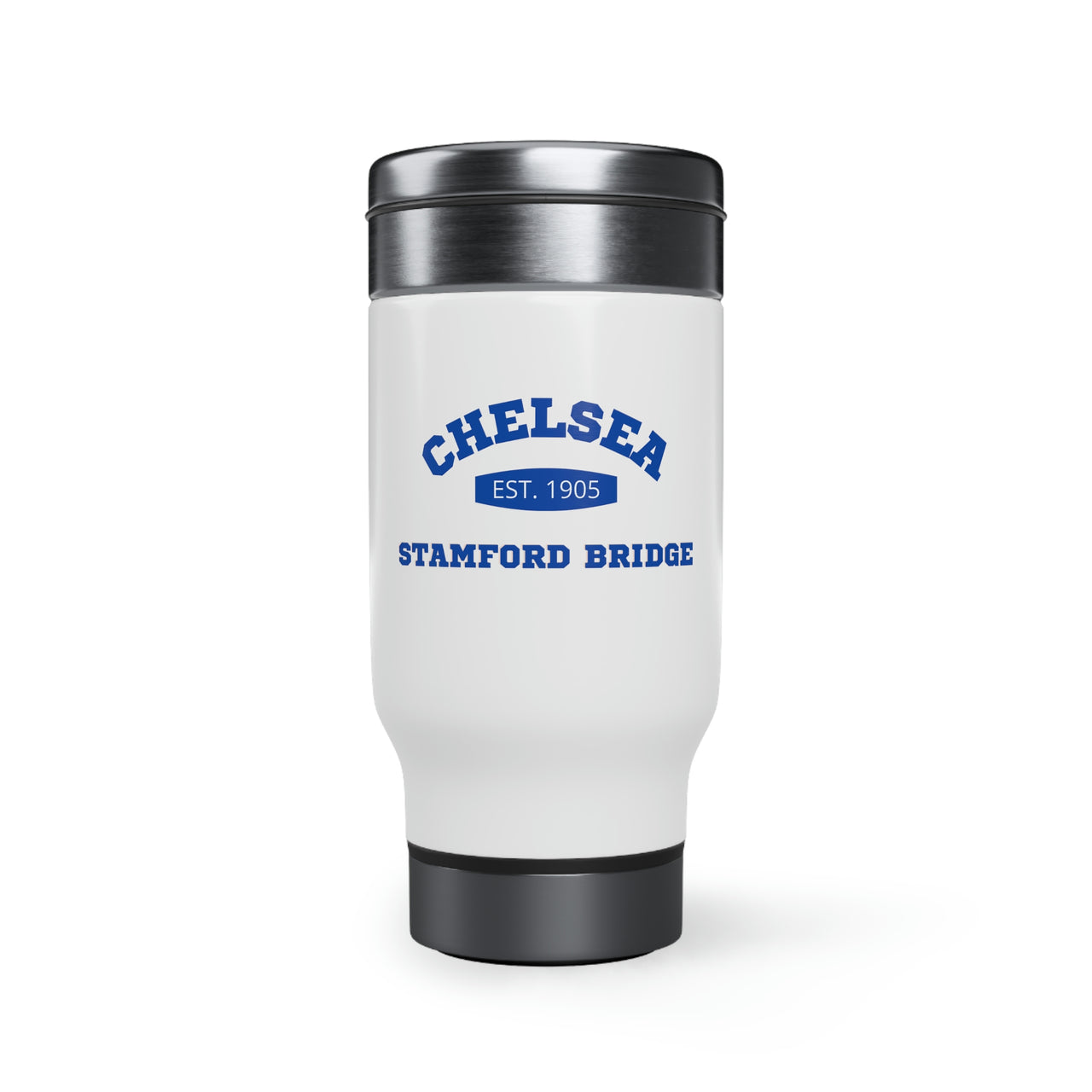 Chelsea Stainless Steel Travel Mug with Handle, 14oz