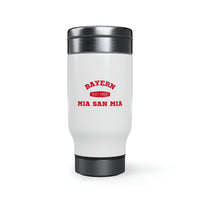 Thumbnail for Bayern Munich Stainless Steel Travel Mug with Handle, 14oz