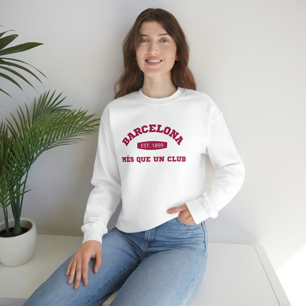 Barcelona Unisex  Crewneck Sweatshirt