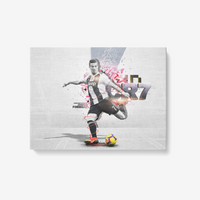 Thumbnail for Cristiano Ronaldo Juventus 1 Piece Canvas Wall Art for Living Room - Framed Ready to Hang 24