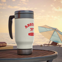 Thumbnail for Arsenal Stainless Steel Travel Mug with Handle, 14oz