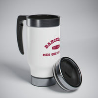 Thumbnail for Barcelona Stainless Steel Travel Mug with Handle, 14oz