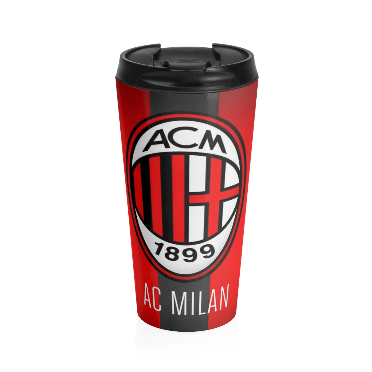 AC Milan Stainless Steel Travel Mug