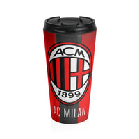 Thumbnail for AC Milan Stainless Steel Travel Mug