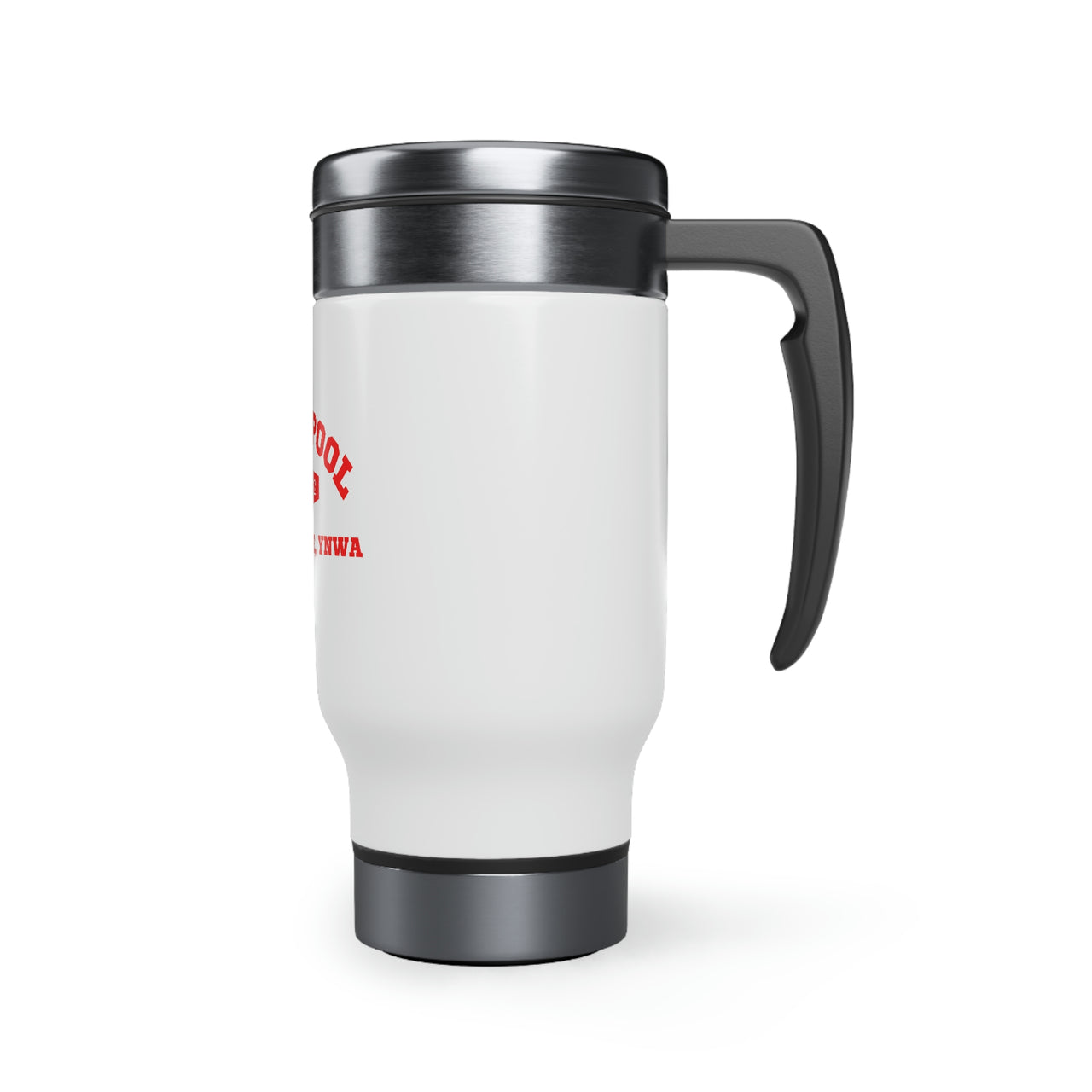 Liverpool Stainless Steel Travel Mug with Handle, 14oz