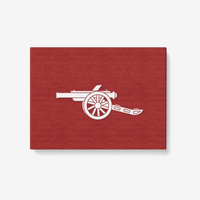 Thumbnail for Arsenal Gunner 1 Piece Canvas Wall Art for Living Room - Framed Ready to Hang 24
