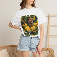 Thumbnail for Ronaldinho Brazil Graphic Tee