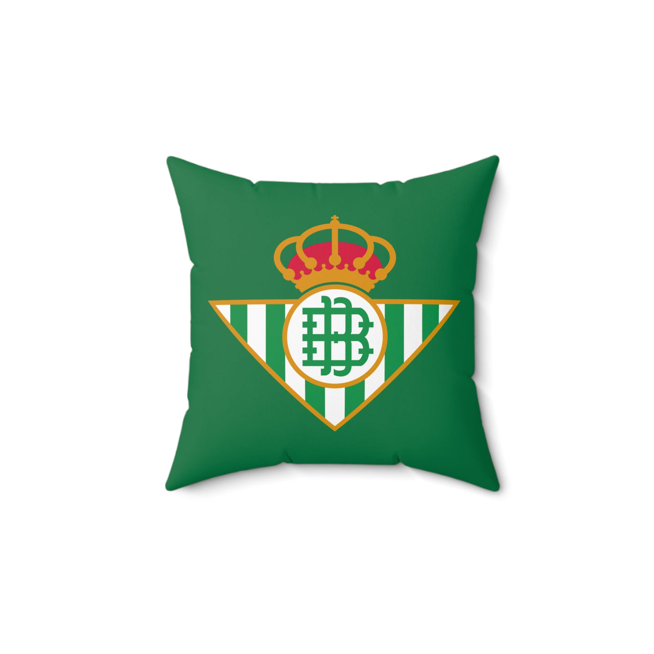 Real Betis Spun Polyester Square Pillow