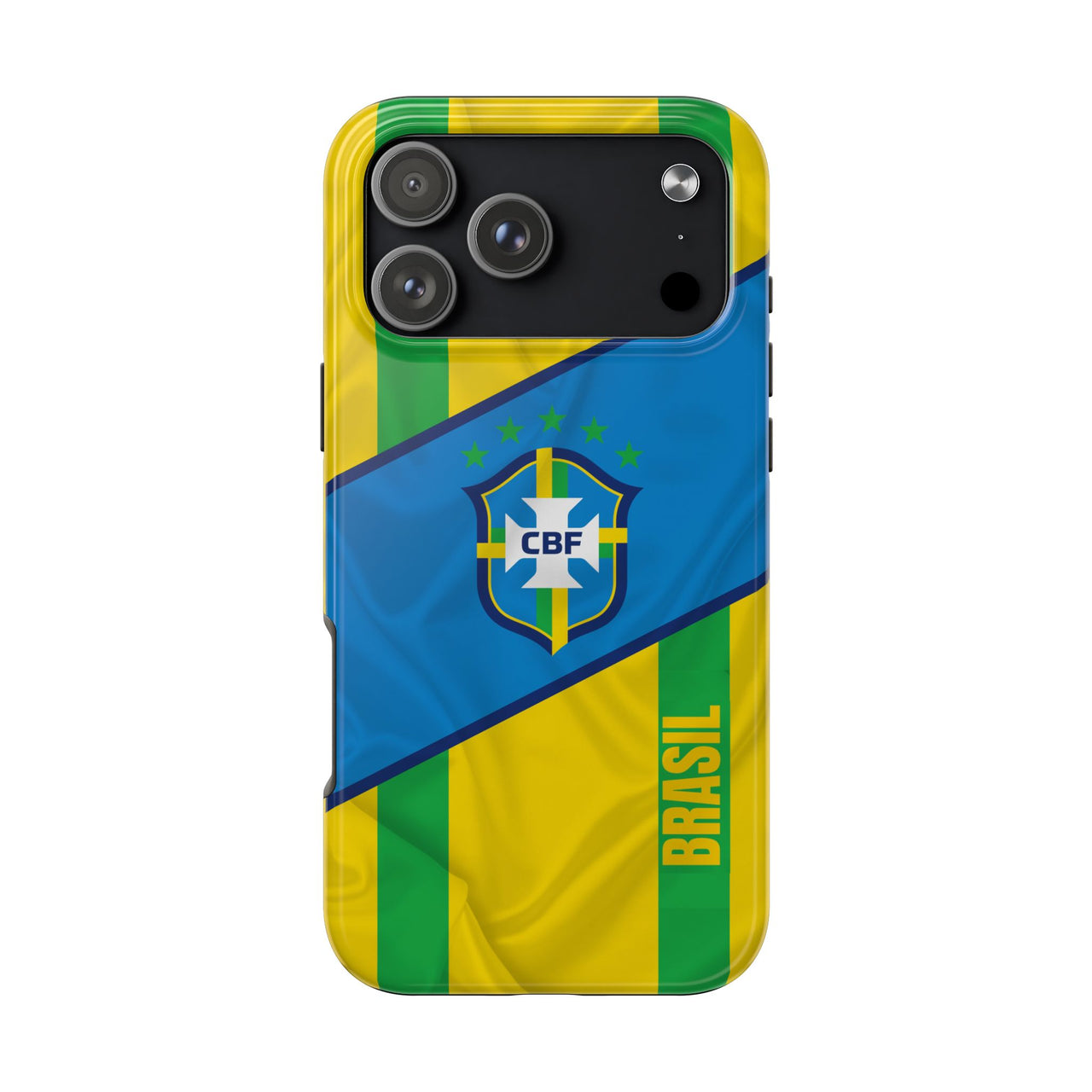 Brazil National Team Phone Case -  (Stripes)