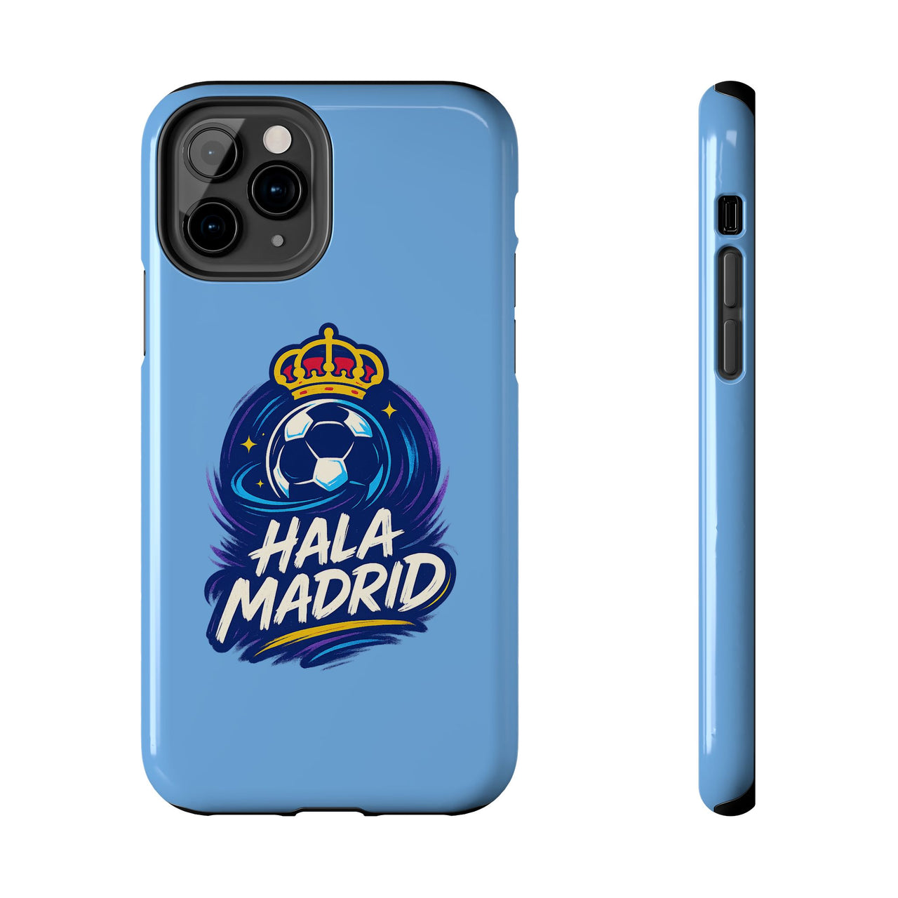 Real Madrid 'Hala Madrid' Tough Phone Case — Durable Soccer Fan Protective Case