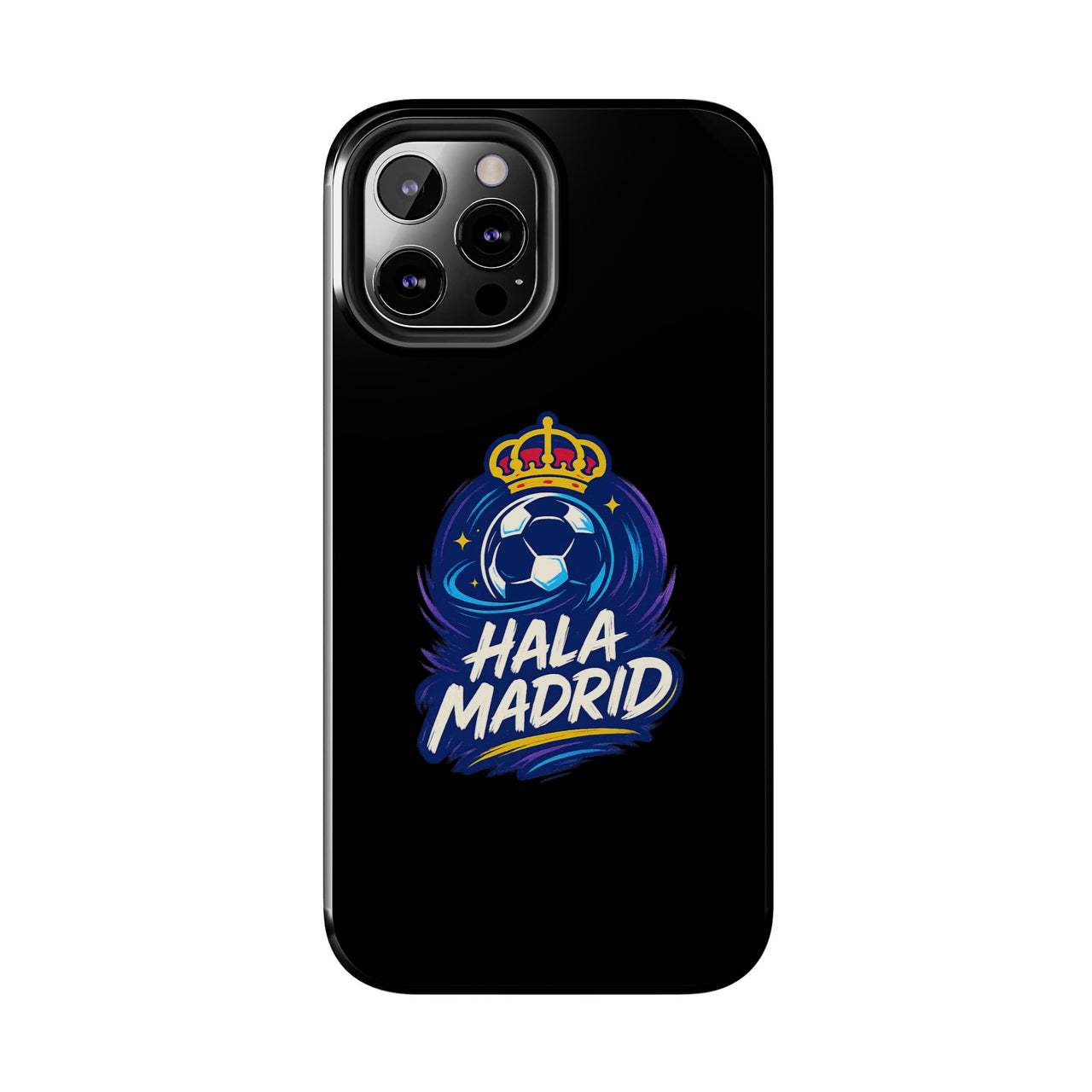 Real Madrid 'Hala Madrid'  Tough Phone Case - Black