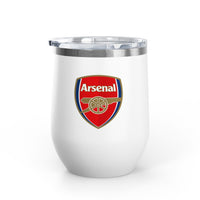 Thumbnail for Arsenal Wine Tumbler - 12oz Insulated Drinkware for Fans