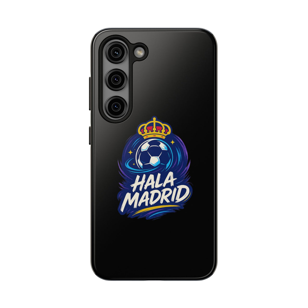 Real Madrid 'Hala Madrid'  Tough Phone Case - Black