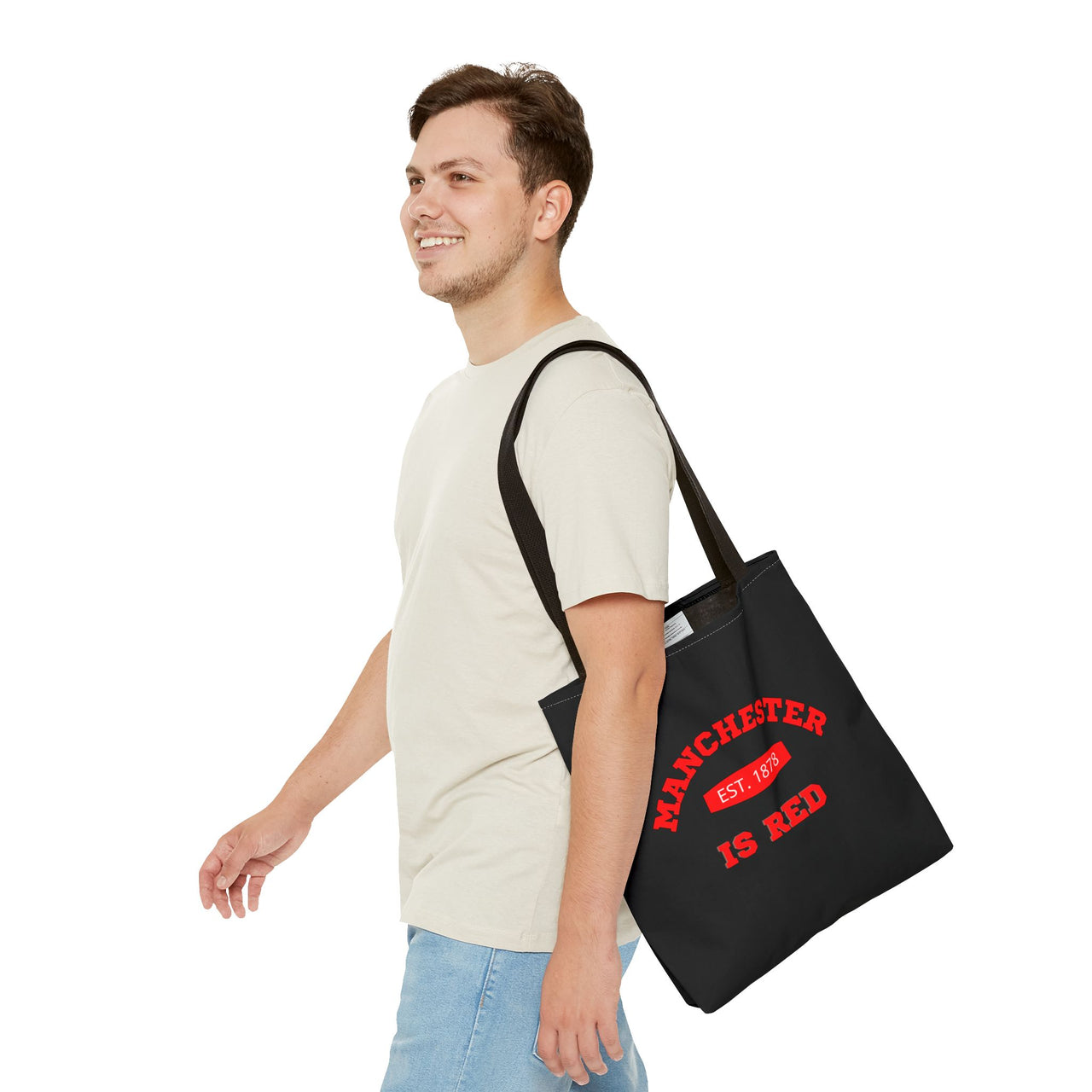Manchester United Tote Bag - Manchester Is Red