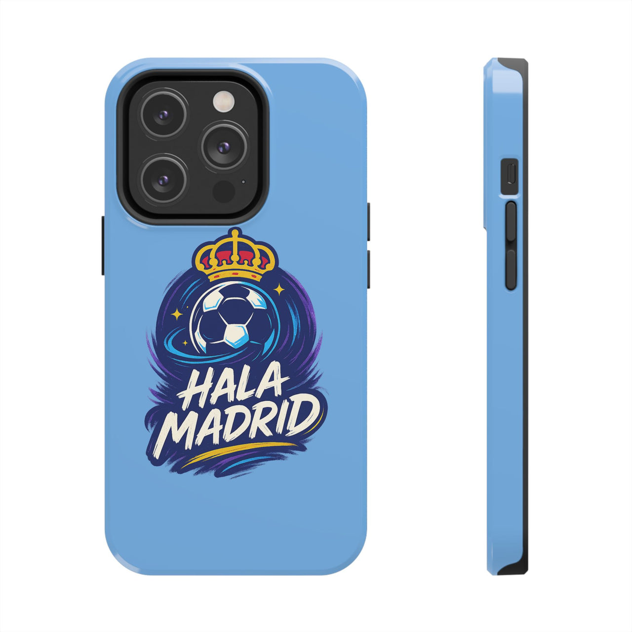 Real Madrid 'Hala Madrid' Tough Phone Case — Durable Soccer Fan Protective Case