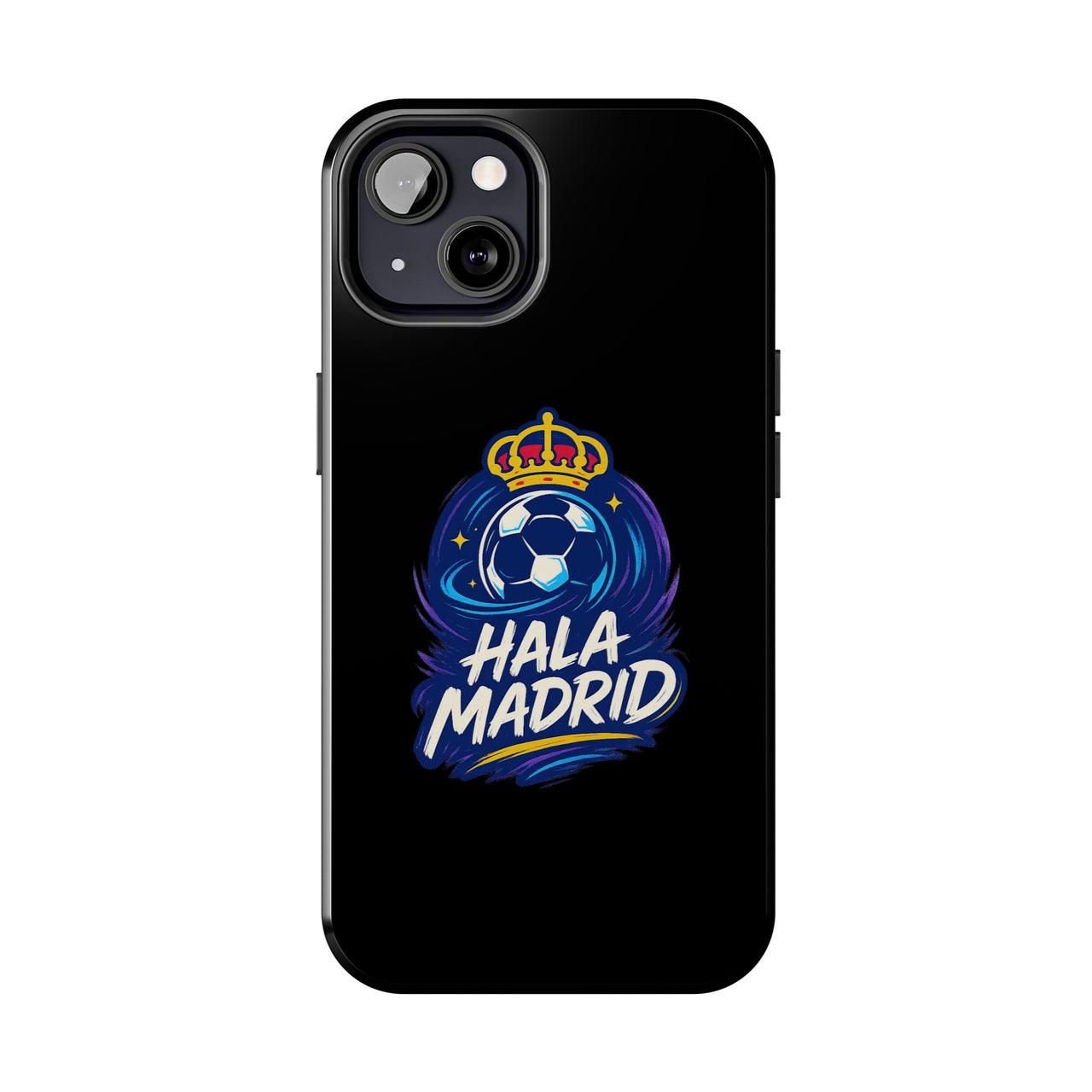 Real Madrid 'Hala Madrid'  Tough Phone Case - Black