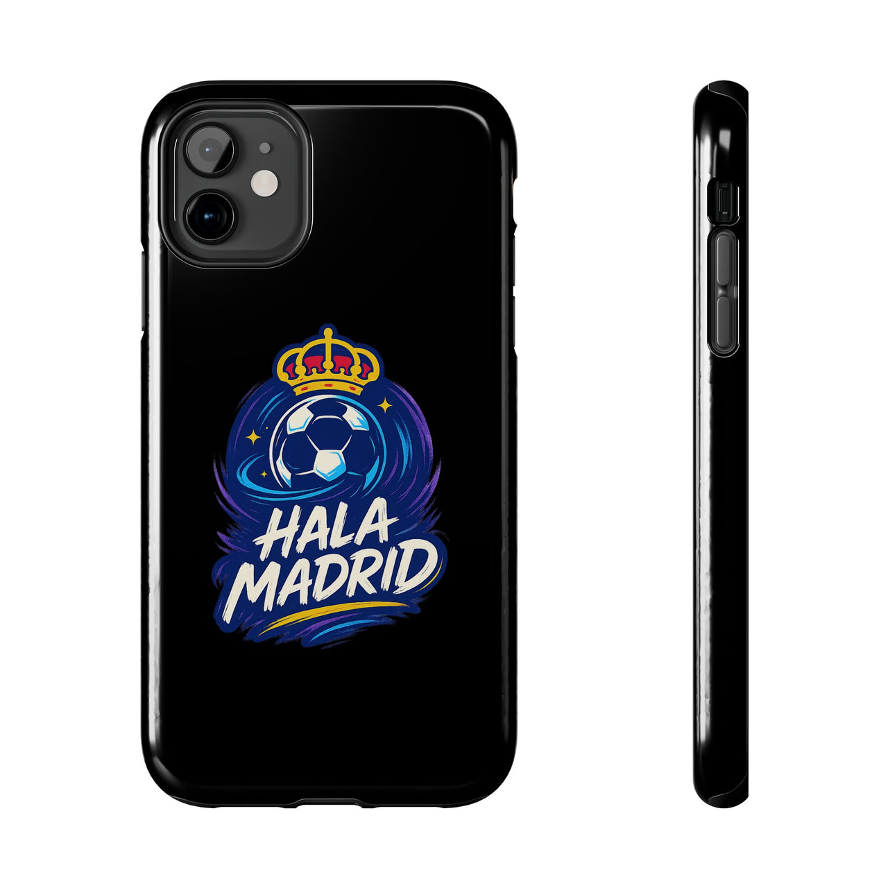 Real Madrid 'Hala Madrid'  Tough Phone Case - Black