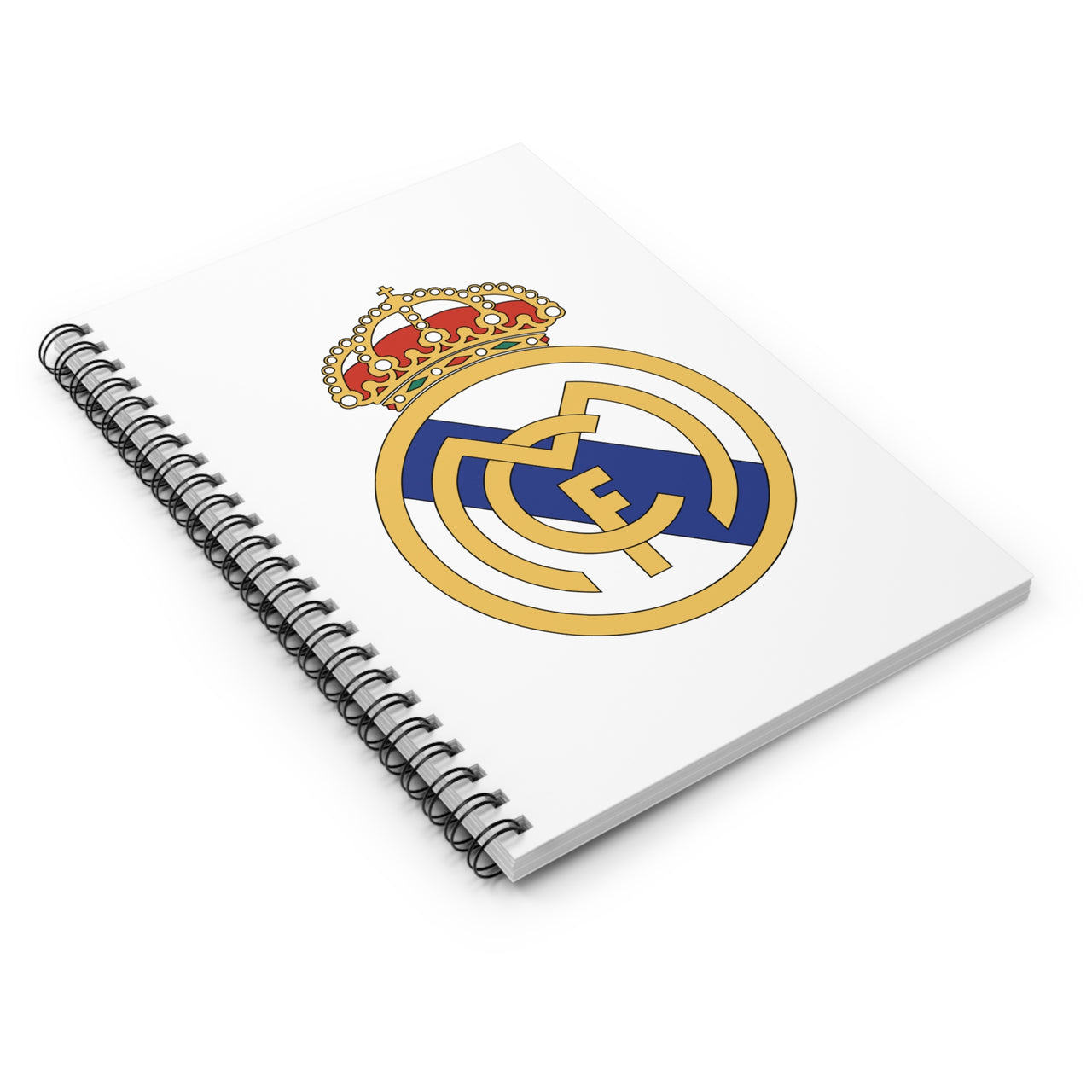 Real Madrid Spiral Notebook - Ruled Line