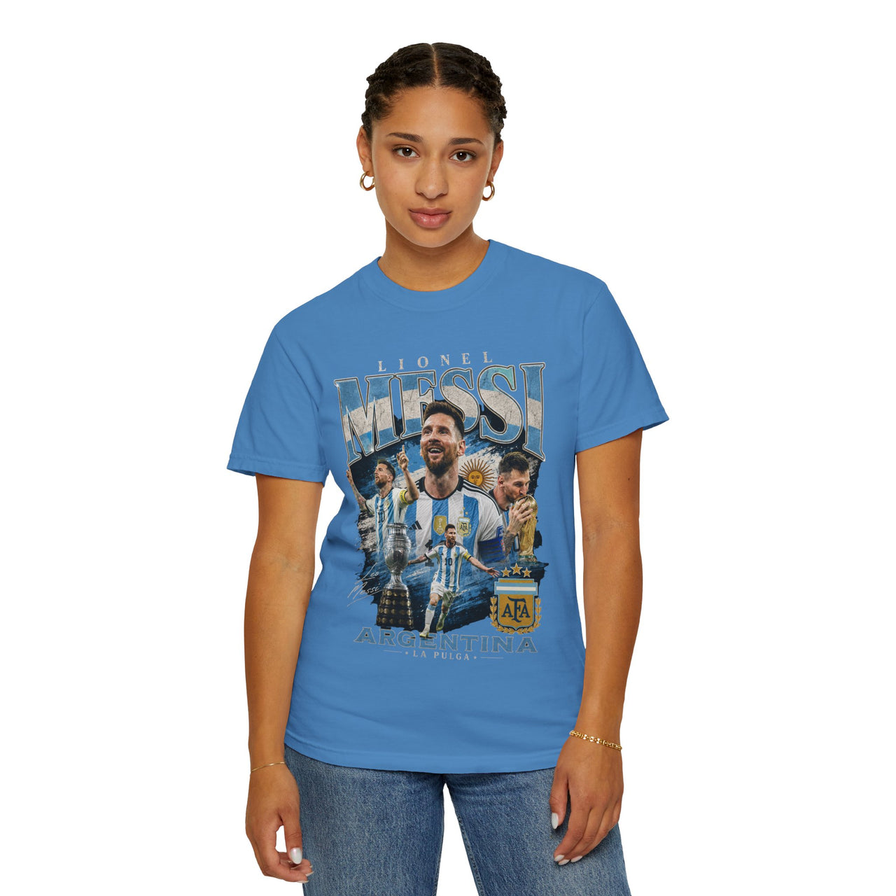 Lionel Messi Argentina Graphic Tee - Unisex