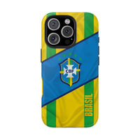 Thumbnail for Brazil National Team Phone Case -  (Stripes)