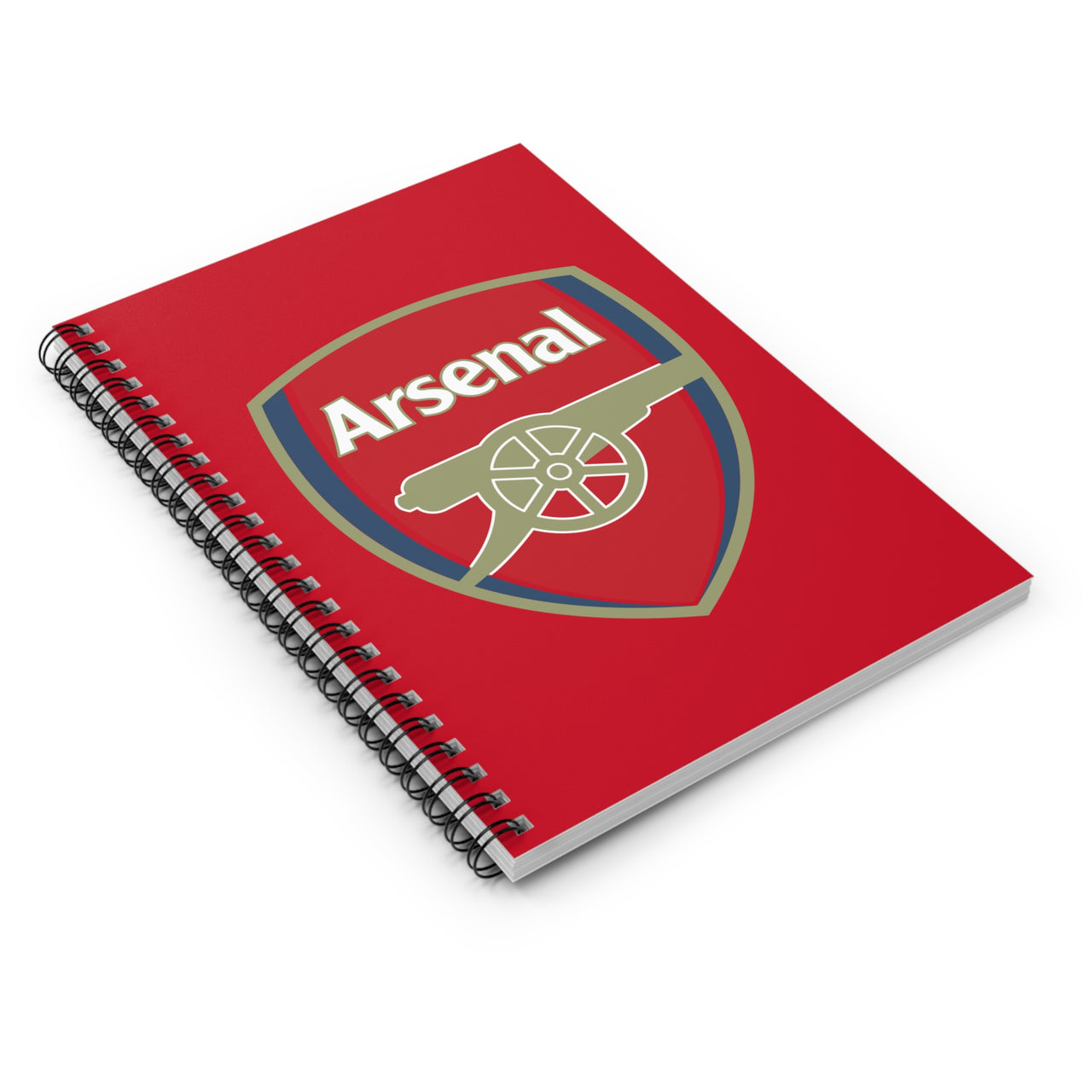 Arsenal Spiral Notebook - Ruled Line