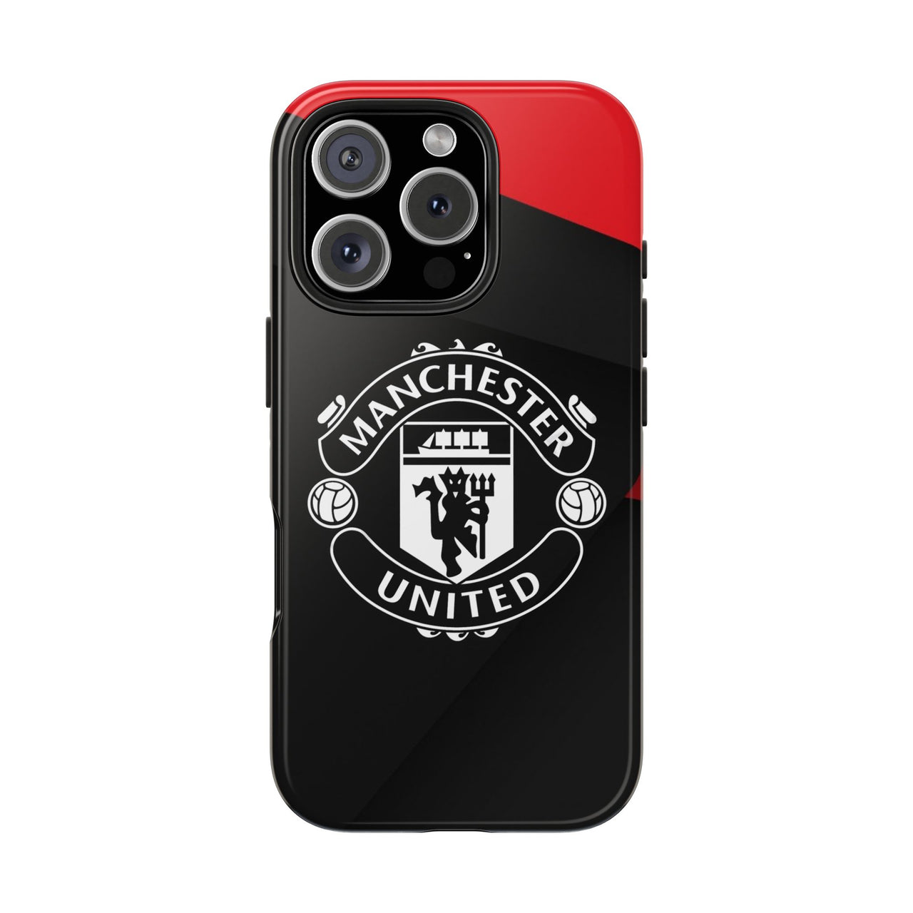 Manchester United Phone Case - Black & Red