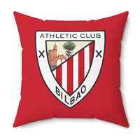 Thumbnail for Athletic Bilbao Spun Polyester Square Pillow
