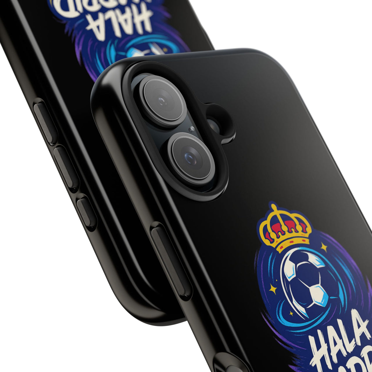 Real Madrid 'Hala Madrid'  Tough Phone Case - Black