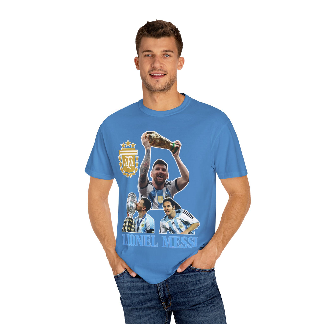 Lionel Messi Argentina Graphic Tee - Unisex