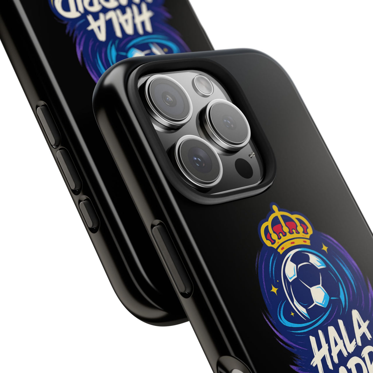 Real Madrid 'Hala Madrid'  Tough Phone Case - Black