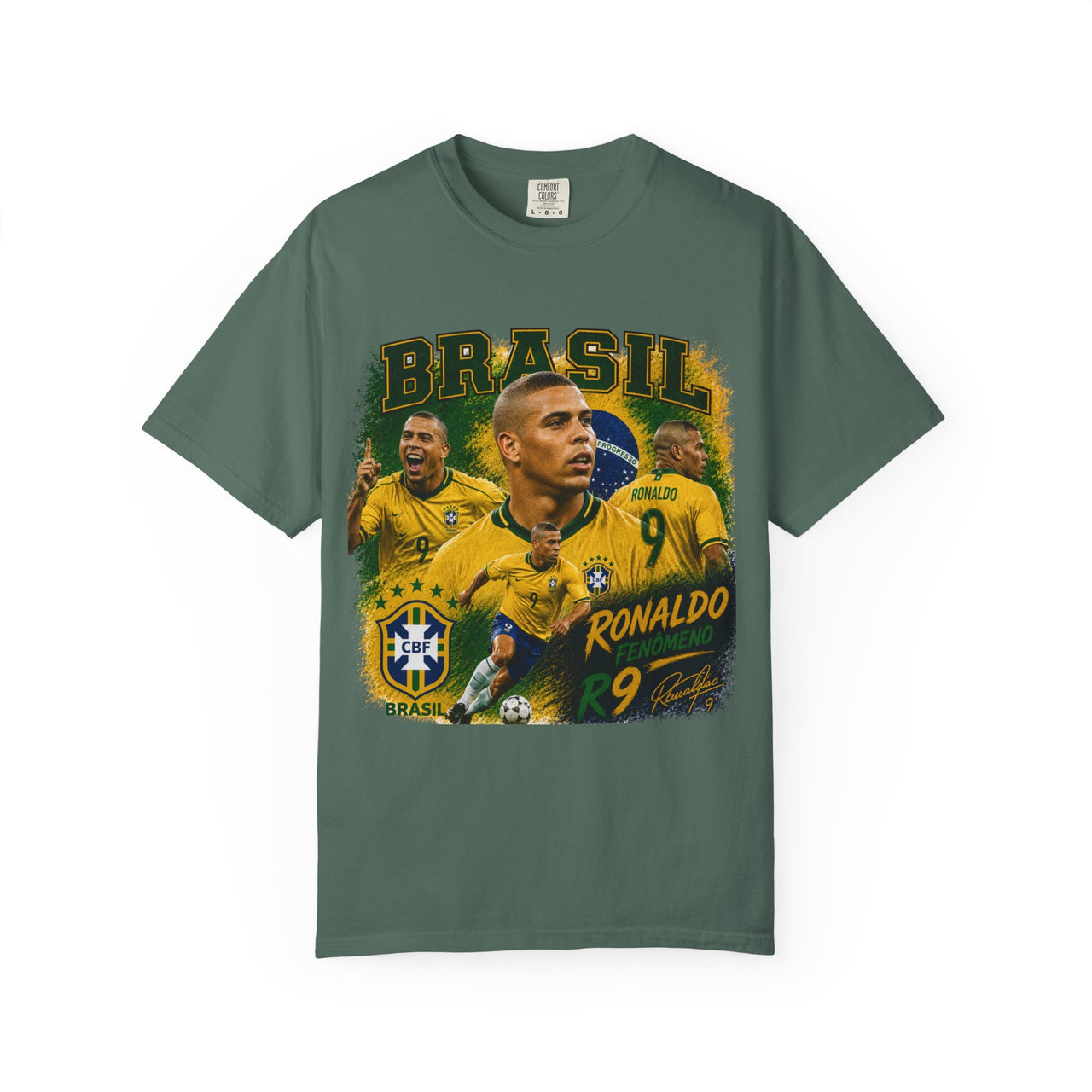 Ronaldo Phenomenon (R9) Brazil Graphic Tee