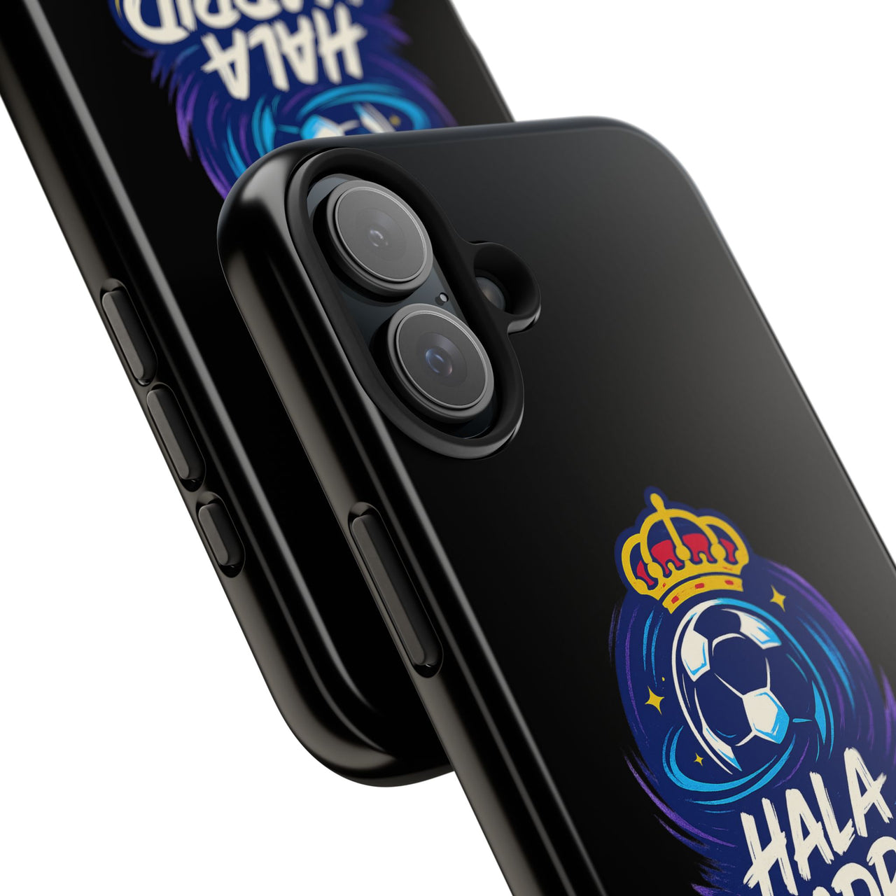 Real Madrid 'Hala Madrid'  Tough Phone Case - Black