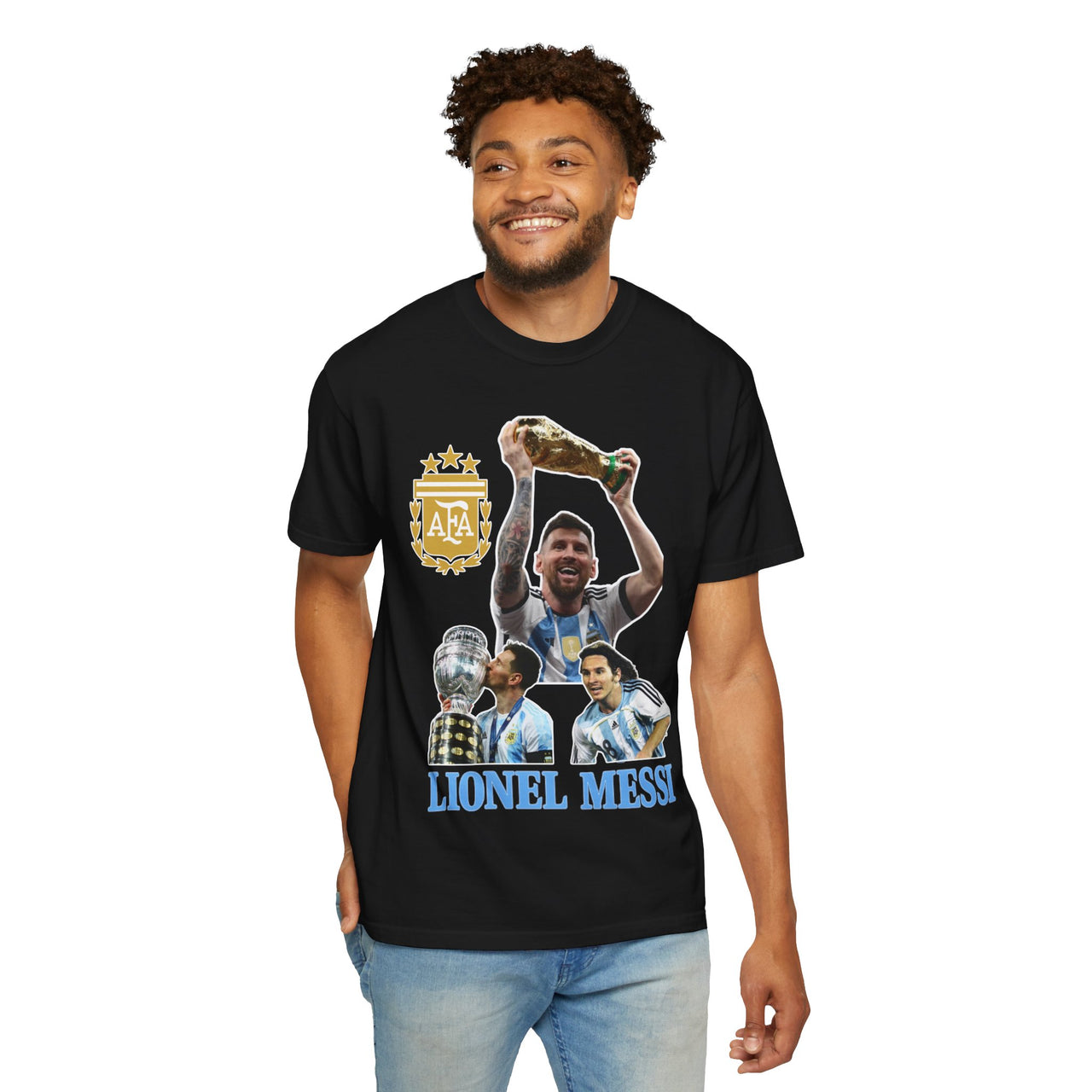 Lionel Messi Argentina Graphic Tee - Unisex