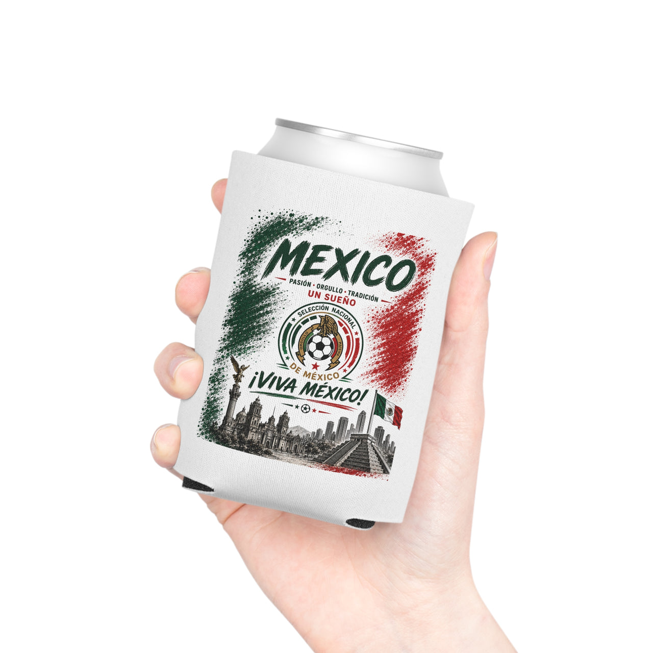 Mexico Graphic Can Cooler – ¡Viva México!