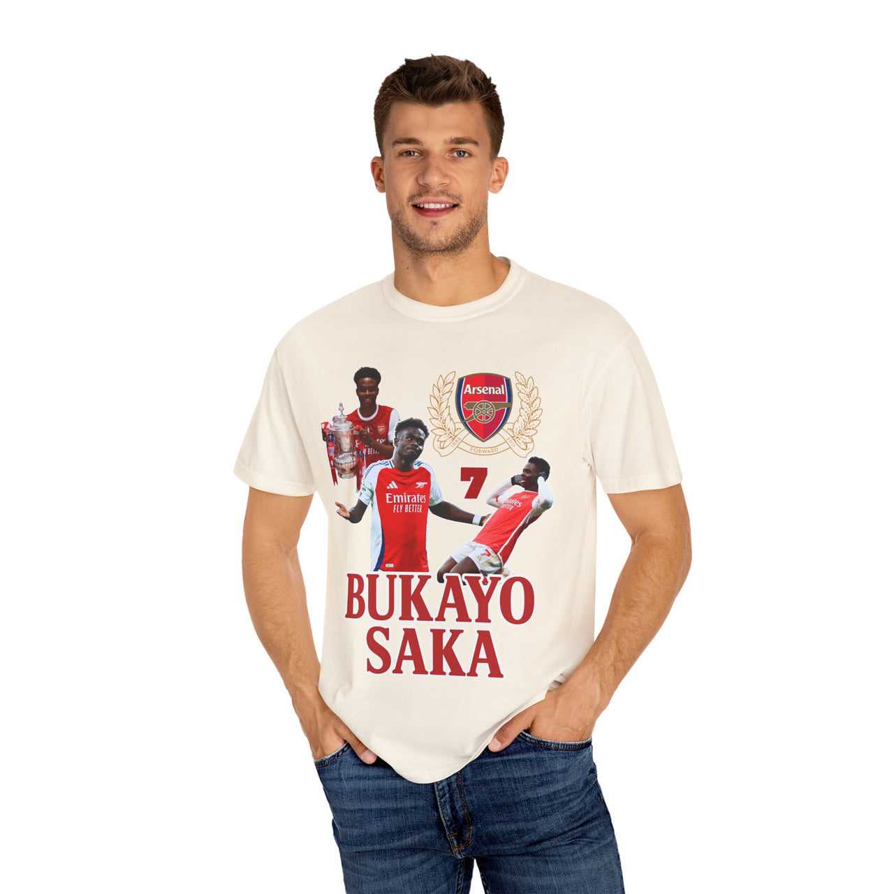 Bukayo Saka Graphic Tee - Unisex T-shirt