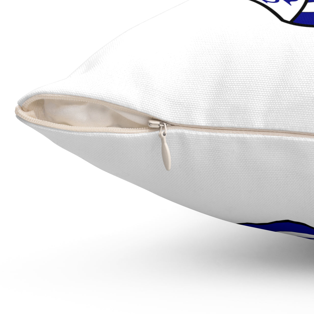 Real Sociedad Spun Polyester Square Pillow