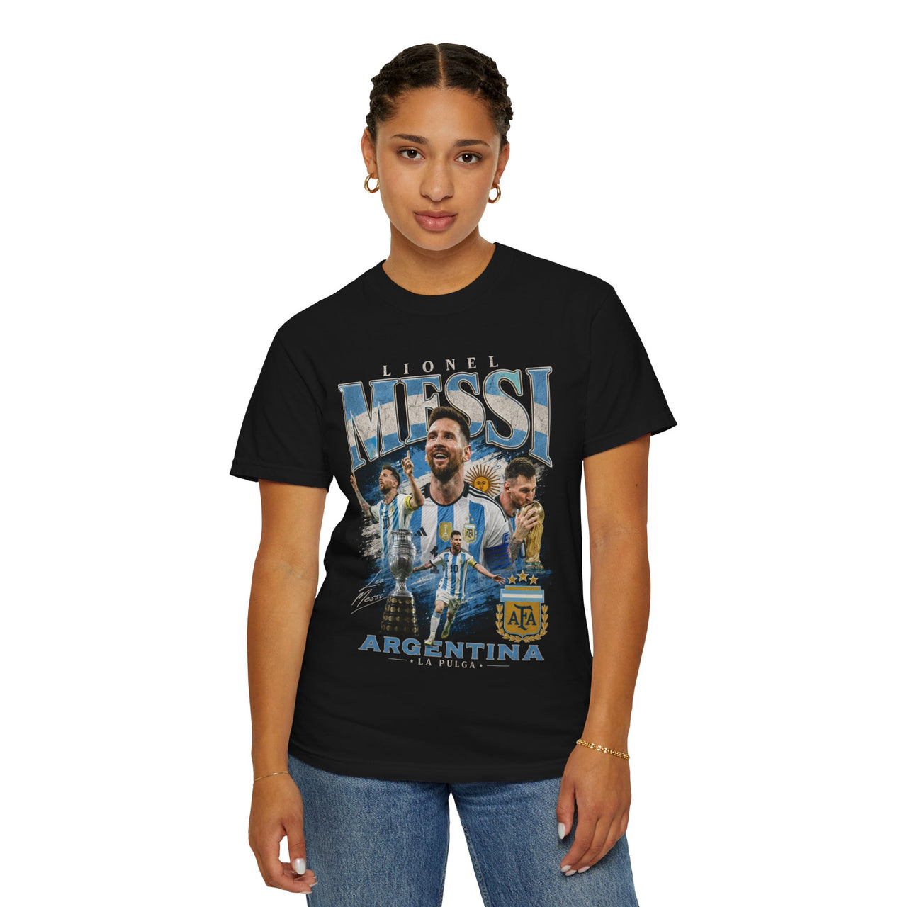 Lionel Messi Argentina Graphic Tee - Unisex