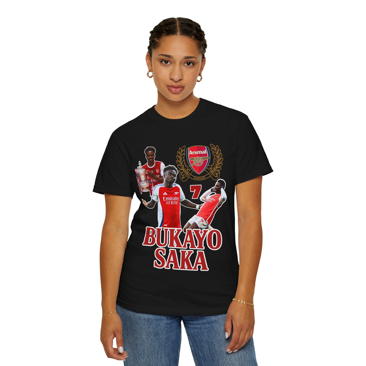 Bukayo Saka Graphic Tee - Unisex T-shirt