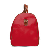 Thumbnail for Liverpool Waterproof Travel Bag - Dark Red