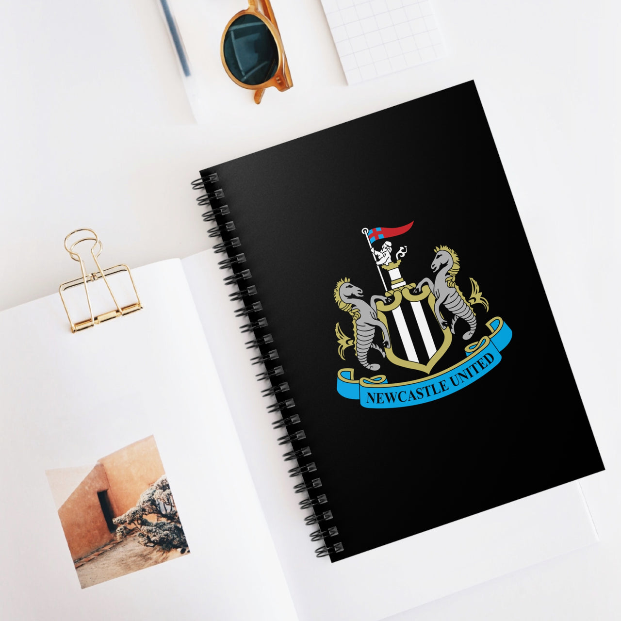 Newcastle United Spiral Notebook - Ruled Line