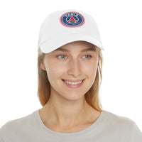 Thumbnail for PSG Dad Hat with Leather Patch (Round)