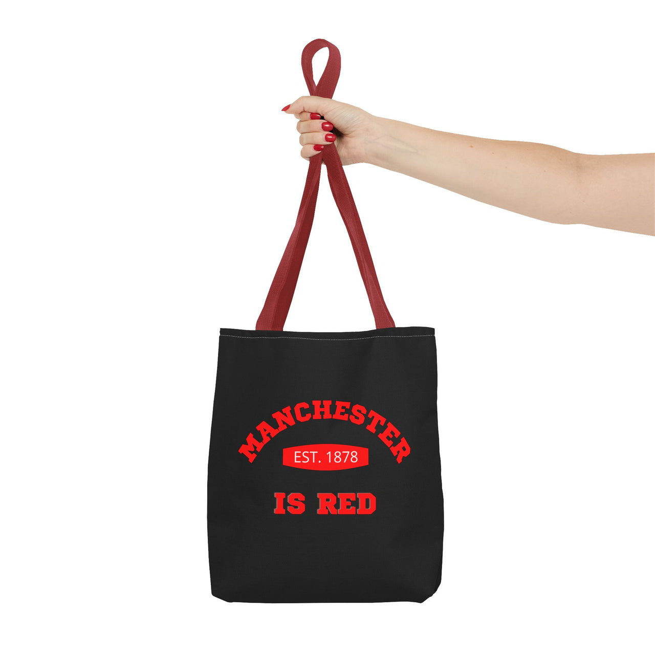Manchester United Tote Bag - Manchester Is Red