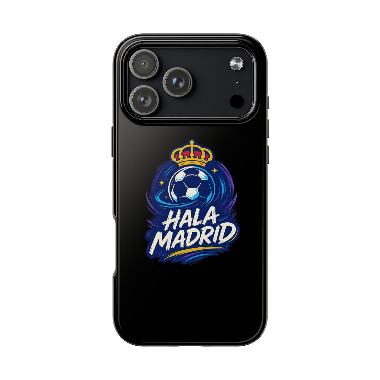 Real Madrid 'Hala Madrid'  Tough Phone Case - Black