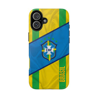 Thumbnail for Brazil National Team Phone Case -  (Stripes)