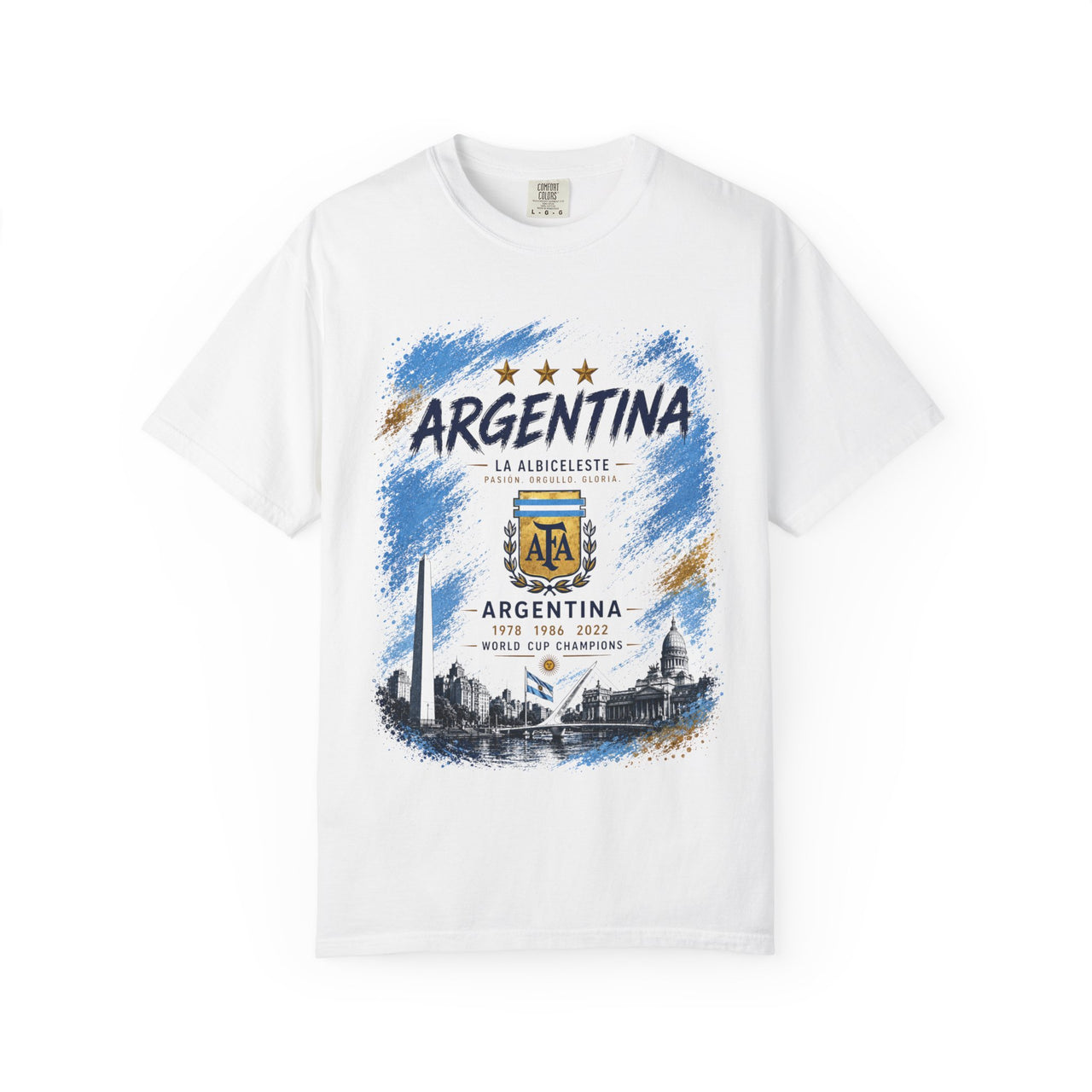 Argentina Graphic Tee— La Albiceleste