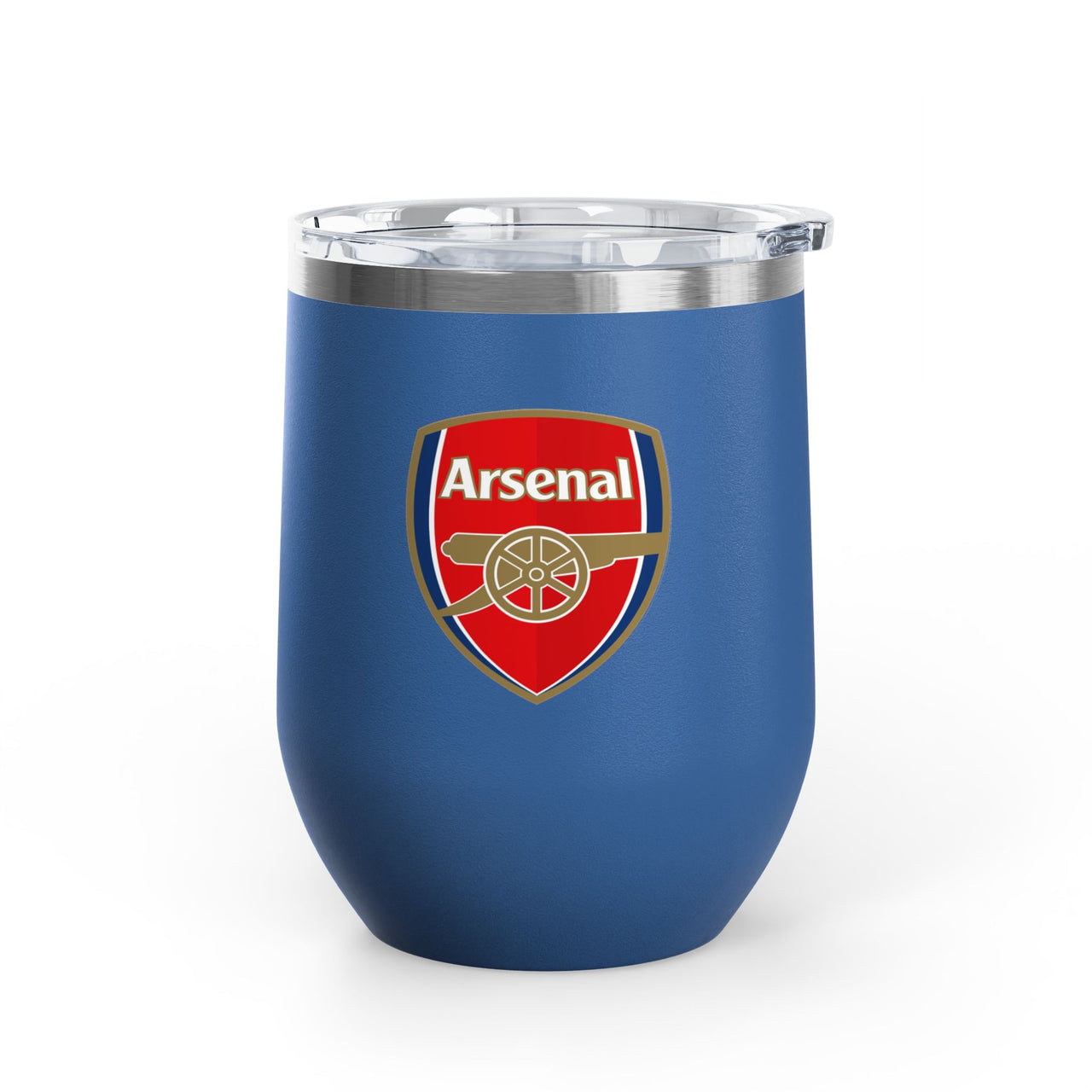 Arsenal Wine Tumbler - 12oz Insulated Drinkware for Fans